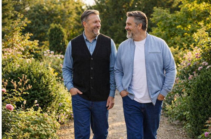As the seasons change, it's time to cozy up in style with our curated men's sweaters collection.  Elevate your style with our sophisticated sweaters which are ideal for both casual and dressier occasions.