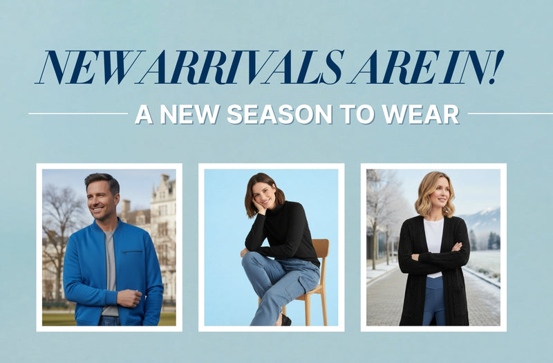 Explore our latest arrivals for men and women, fresh styles essentials for every wardrobe.