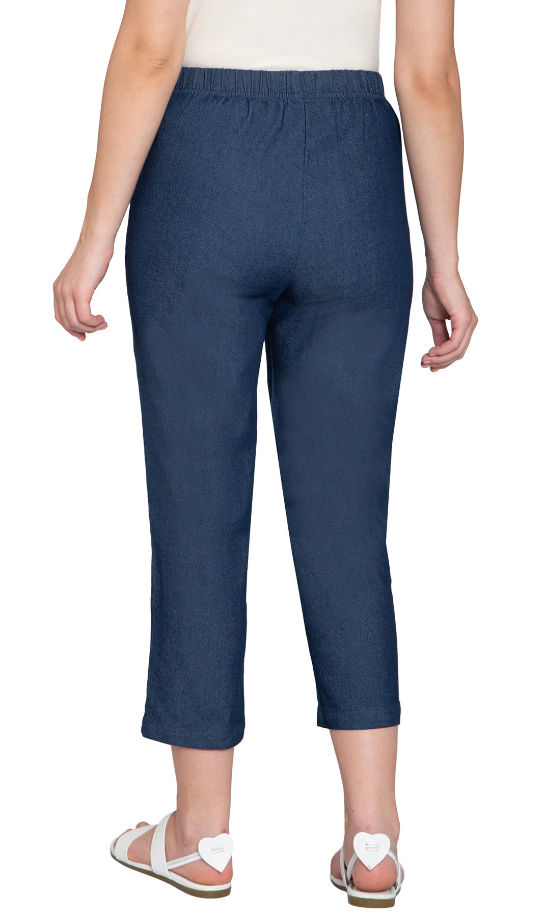 Women's Stretch Denim CaprisÔÇô Lightweight Stretch Fabric for Cool Comfort TURTLE BAY APPAREL