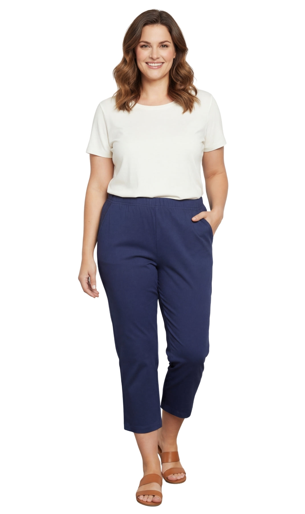 Women's Stretch Denim Capris– Lightweight Stretch 49