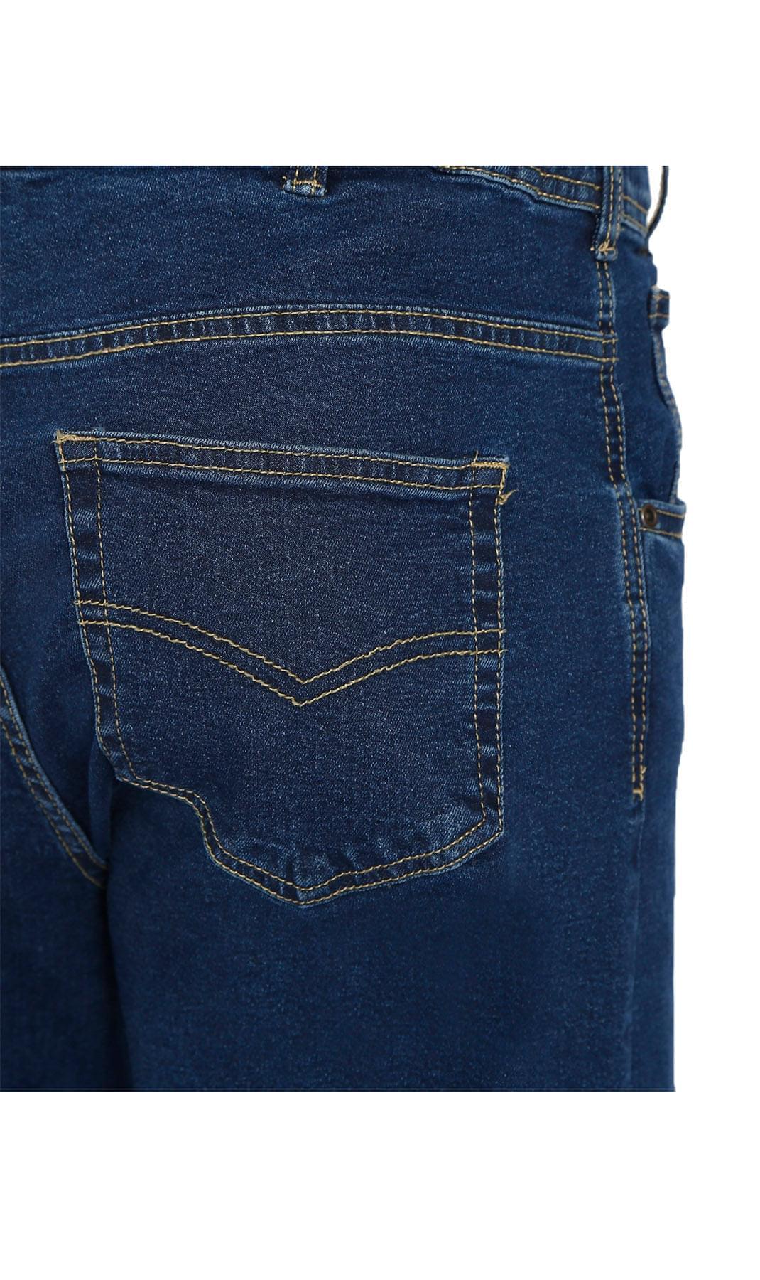 Mens Flex Waist Hidden Stretch Denim Jean - blue- Pocket -TURTLE BAY APPAREL