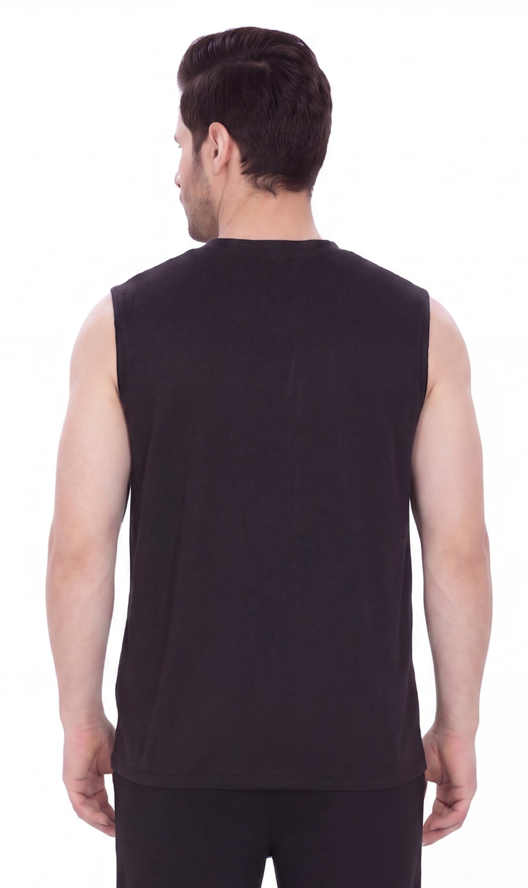 Men's Sleeveless Crew Neck T-Shirt
