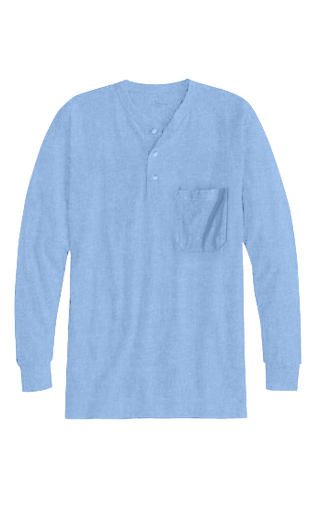 Men's Long Sleeve Henley