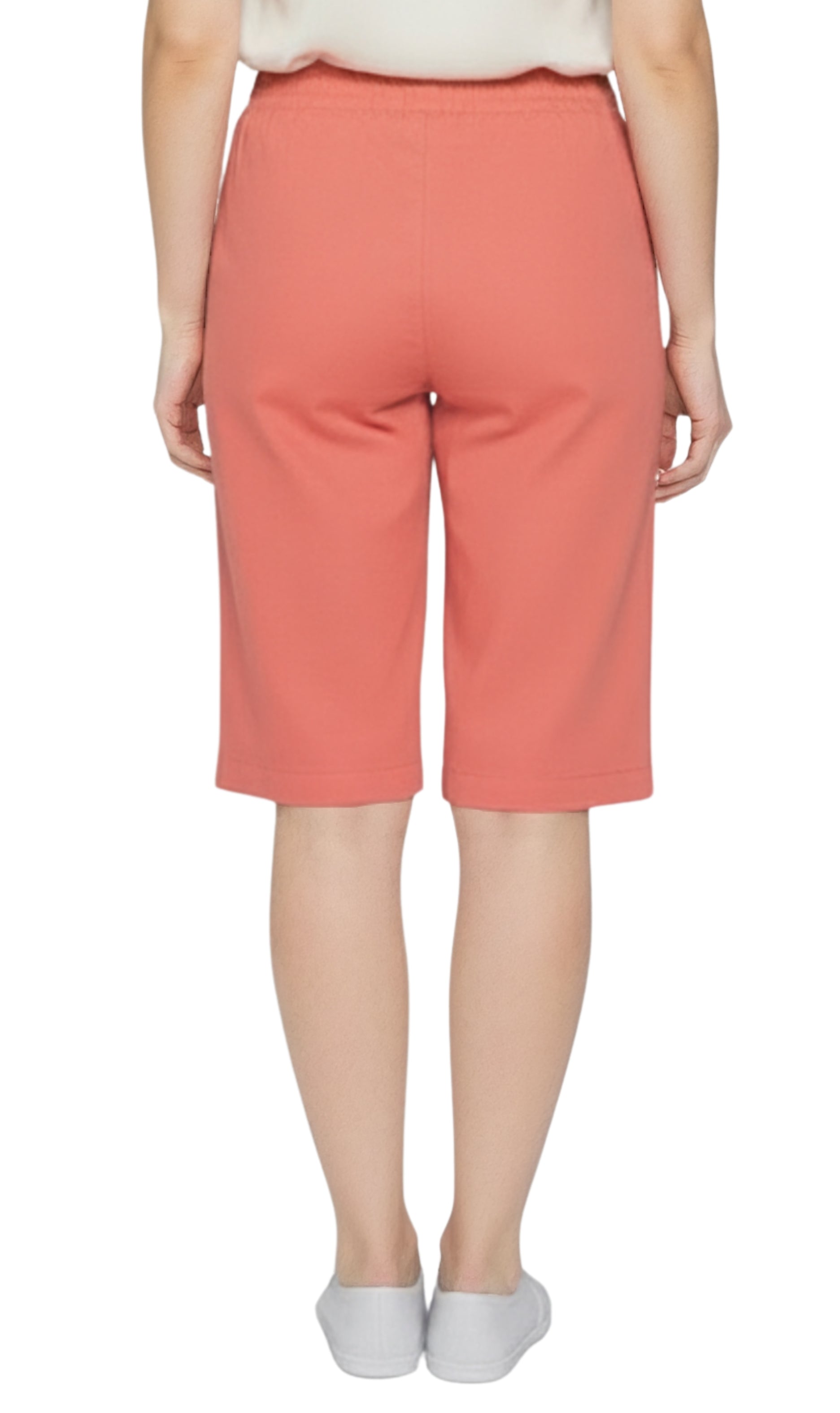 Women's Easy Pull on Bermuda Shorts in Denim and Twill 23